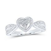 0.03CTW-DIA P1 GIFT HEART RING